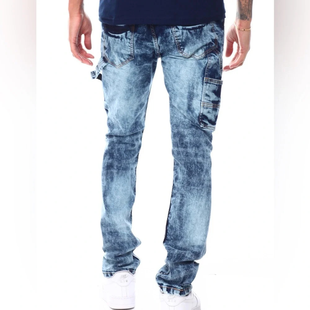 Evolution In Design Worked Up Hammer Loop Denim 34/32 - Picture 2 of 9